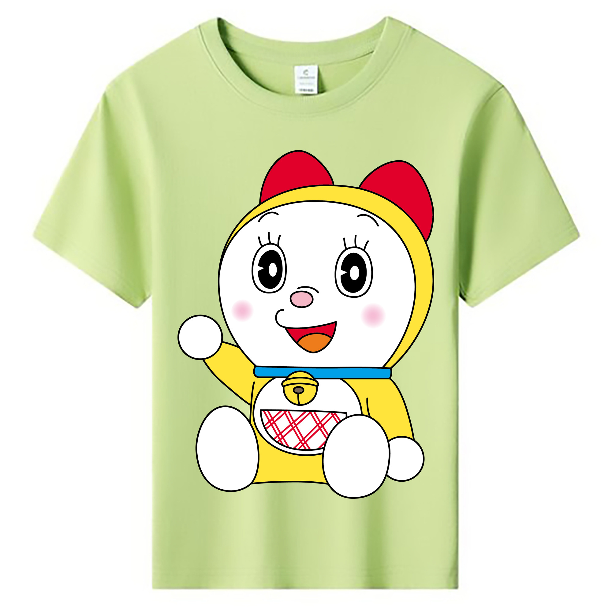 （画像用） ドラえもん ドラミ Doraemon Dorami 綿100％キッズTシャツ（フロントプリント）